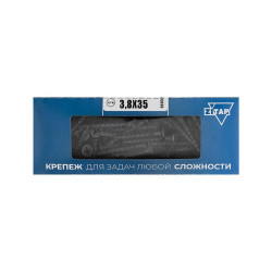 Саморез гипсокартон-дерево 3.8х35 (коробка) (уп.200шт) Tech-Krep/Zitar 102122
