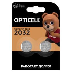Элемент питания литиевый CR2032 (блист. 2шт) Specialty Opticell 5060002/6060002