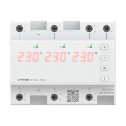 Реле напряжения D6-63 red Welrok 4660251140410
