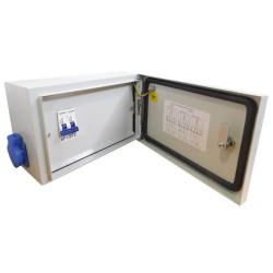 Ящик с понижающим трансформатором ЯТП 0.25 230/36 (2 авт. выкл.) IP54 TOKOV ELECTRIC TKE-TT12-36-250-54