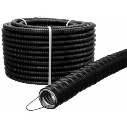 Металлорукав в ПВХ изоляции Р3-ЦПнг 20 черн. (уп.50м) TOKOV ELECTRIC TKE-MR-PVC-20-50-C05