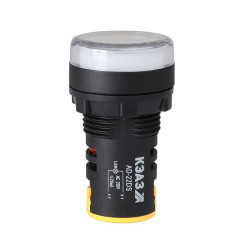 Лампа AD22DS(LED) матрица 22мм 230В бел. КЭАЗ 238572