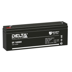 Аккумулятор ОПС 12В 2.2А.ч DT 12022 Delta 4614010040001