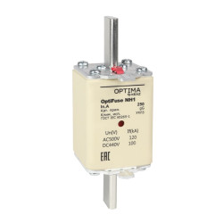 Вставка плавкая OptiFuse NH1-250-gG-УХЛ3 КЭАЗ 374947