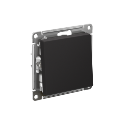Выключатель 1-кл. СП AtlasDesign 10А IP20 (сх. 1) 10AX с самовозвратом механизм карбон SE ATN001015