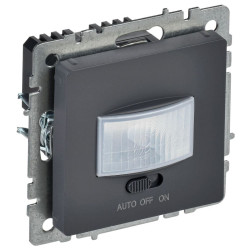 Датчик движения BRITE ДС10-1-БрГ механизм графит IEK BR-MS10-N-150-05-K53