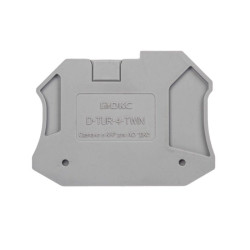 Изолятор торцевой для клемм TUR-2.5-TWIN (уп.100шт) DKC D-TUR-2.5-TWIN