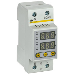 Реле напряжения и тока РНТ-д 1ф 36мм 32А KARAT IEK IVC21-1-32