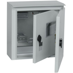 Корпус ЩУ 1/1-1 TITAN 310х300х150мм У1 IP66 метал. IEK MKM51-N-04-54