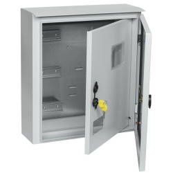 Корпус ЩУ 3/1-1 TITAN 445х400х150мм У1 IP66 метал. IEK MKM51-N-09-54
