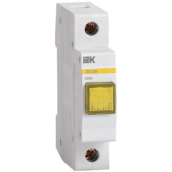 Лампа сигнальная ЛС-47М желт. KARAT IEK MLS20-230-K05