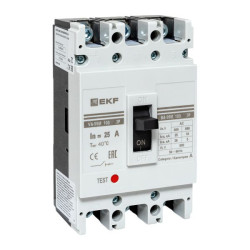 Выключатель автоматический 3п 100/25А 35кА ВА-99М PROxima EKF mccb99-100-25m